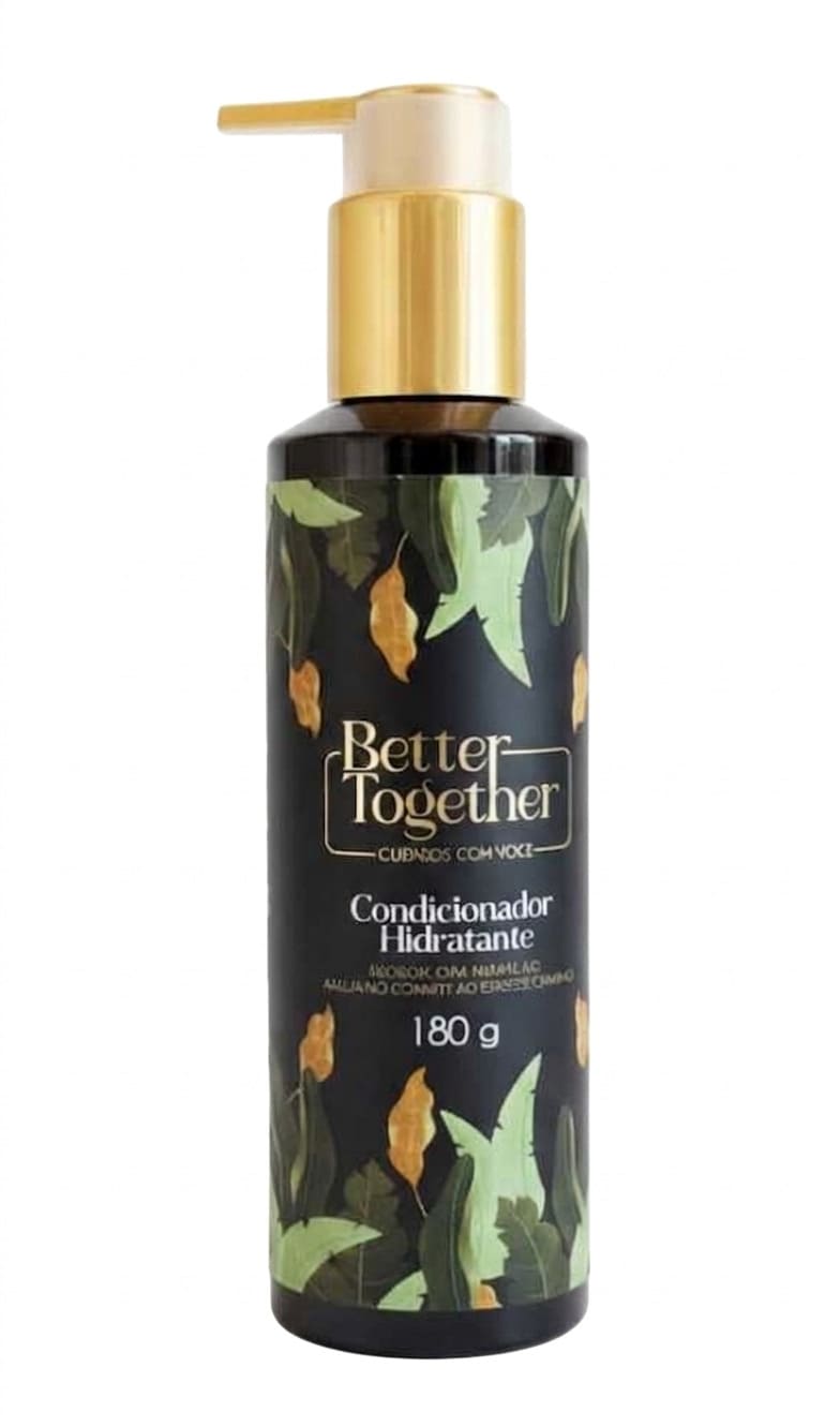 Better Together Condicionador Hidratante Vegano, Cruelty Free, Nutrição Profunda e Brilho Sedoso, 180g